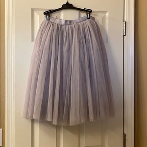 Lulus tulle skirt!